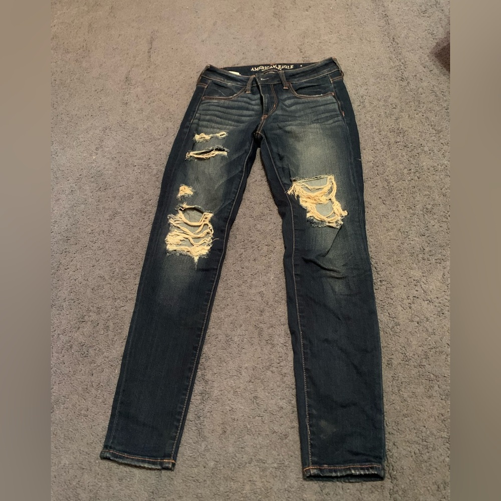 American Eagle Outfitters Ripped Jeggings
